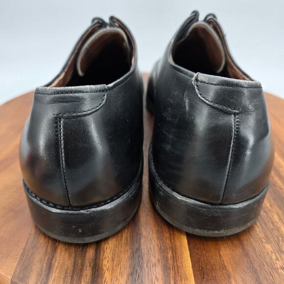 Allen Edmonds Park Avenue Oxfords Men\'s 12 B Black Leather Cap Toe Dress Shoes main image 9